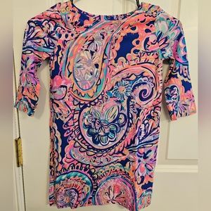 Lilly Pulitzer Girls Mini Sophie Dress Size 6-7